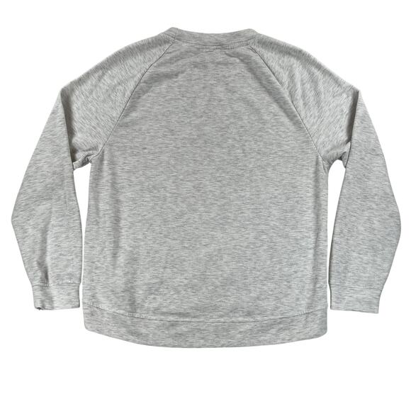 Rae Dunn Peace Love Hope Long Sleeve T Shirt Women's M Light Gray Heather - Picture 2 of 9